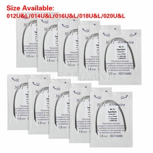 100pcs Ortodoncia Dentale Super elastic NITI Round Type Arch Wires for dentista - Bild 1 von 13