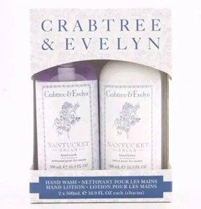 Crabtree & Evelyn Nantucket Briar Handseife & Lotion Geschenkset 2x 500ml BNIB - Bild 1 von 4