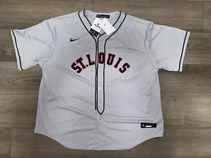 ST LOUIS CARDINALS NOLAN ARENADO #28 RICKWOOD JERSEY 3XL XXXL GRAY NEGRO LEAGUE - Picture 1 of 5