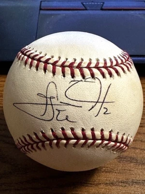 CARL EVERETT 2 FIRMADO AUTOGRAFIADO OML ¡BÉISBOL!  Marlins, Mets, Medias Blancas! Foto 1 de 2