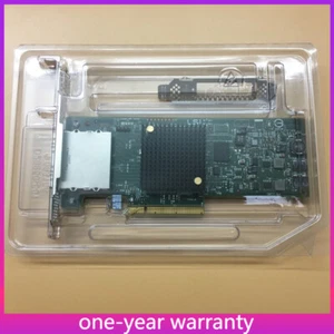 SAS9207-8e LSI 8-Port PCIe IT Mode 9207-8e SAS 6Gb/s External HBA RAID Card - Picture 1 of 6