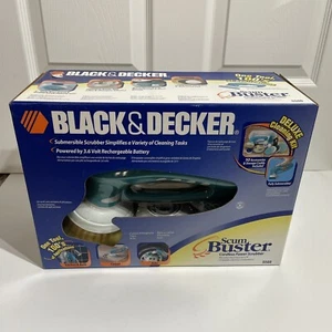 BLACK+DECKER ScumBuster Cordless Power Scrubber - 10 PIECE & CADDY RECHARGEABLE - Picture 1 of 10