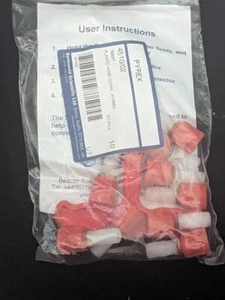 Laboratory Glass Pyrex Polypropylene Screwthread Connectors pk 10 4510/02 - Bild 1 von 3