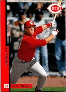 1996 Leaf Preferred #134 Eric Owens - Picture 1 of 2