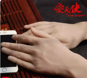 Simulation Silicone Male Hand Model Men's Mannequin Displays Hands Model 1 Pair  - Picture 1 of 11