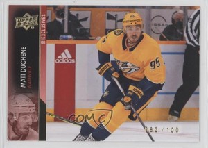 2021-22 Upper Deck Series 2 UD Exclusives /100 Matt Duchene #351
