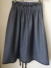 Max Mara Vintage Alta Made 1961 Grey Wool Skirt  W25  Please Read