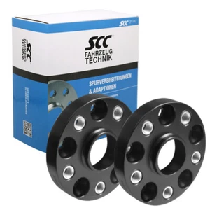 2x Spurverbreiterung 30mm LK 5x118 60mm Ges. SSC Distanzscheibe D71,1mm Schwarz - Bild 1 von 3