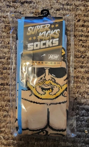 All Elite Crate Exclusive 2023 Superkicks Orange Cassidy Socks Cover