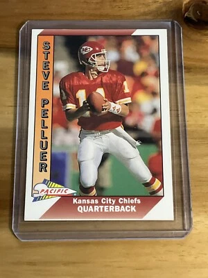 1991 Pacific Steve Pelluer . Kansas City Chiefs #216 - Image 1 of 2