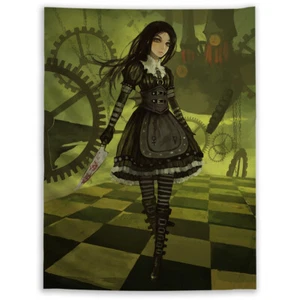 Alice Madness kehrt Wandteppich Kunst Wandhänge Cover Poster - Bild 1 von 8