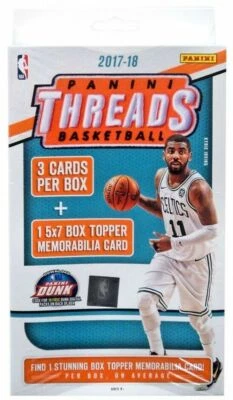 2017-18 Panini THREADS Basketball Sealed Hanger Box- 5x7 Jumbo Card JAYSON TATUM - Image 1 of 2