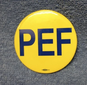 NYS PEF 3" Pinback Button - Imagen 1 de 3