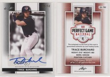 2019 Leaf Perfect Game National Showcase Black /50 Trace Burchard #BA-TB2 Auto