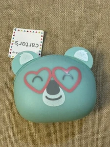 CARTER'S Kids 3 & Up Green Koala Zippered Coin Purse NWT New - Picture 1 of 4