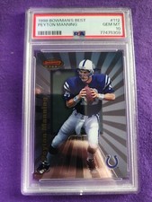 1998 Bowman's Best - #112 Peyton Manning (RC) PSA 10 