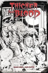 THICKER THAN BLOOD GRAPHIC NOVEL Art by Mike Ploog Paperback Pencil Ink Edition - Picture 1 of 2