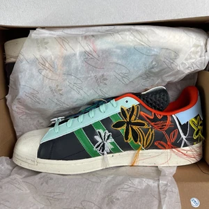 Sean Wotherspoon x Adidas Superstar SST AEC Super Earth GX3823 Black Skate Shoes - Picture 1 of 5