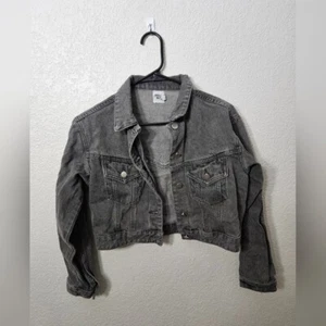 Chaqueta vaquera gris con estilo Princess Polly - Imagen 1 de 4