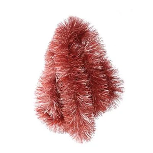 5M Christmas Tinsel Decoration Rose Gold 75mm 8 Ply Xmas Party Wedding Festive - Picture 1 of 3