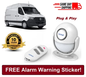 Van-Car-Camper-Truck Easy-Fit Wireless Remote Alarm Security Entry Motion Sensor - Picture 1 of 14