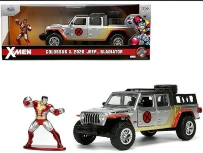 Marvel X-MEN 2020 Jeep Gladiator 1:32 Scale Diecast Model With Colossus Figure - Image 1 of 4