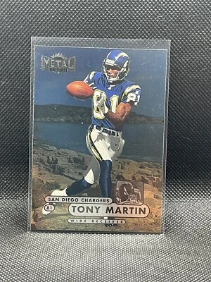 1998 Metal Universe Football Card #139 Tony Martin - Image 1 of 2