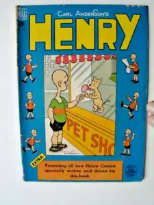 Henry #4 Carl Andersons King Features Dell Comics 1948 VG - Bild 1 von 3