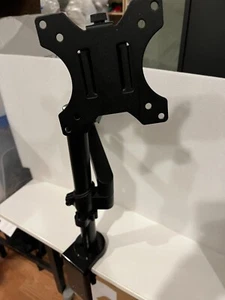 Soporte de escritorio de brazo de monitor único, sostiene pantallas de hasta 40 pulgadas y 25 libras - Imagen 1 de 4