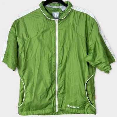 Sunice Women’s Lightweight Gisele Golf Wind Shirt M Medium Short Sleeve Jacket - Изображение 1 из 4