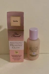 Too Faced Born This Way Healthy Glow Spf 30 Moisturizing Skin Tint VANILLA 2oz - Picture 1 of 3
