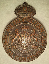 UK Metropolitan Police Special Constabulary Badge, 1914, Obsolete WW1