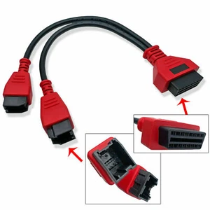 Cable Adaptor 12+8 Fit for Chrysler Autel MaxiSys MS908S MS906BT cr12-8-001 - Picture 1 of 6