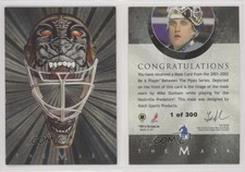 2001-02 ITG Be A Player Between the Pipes The Mask Silver /300 Mike Dunham