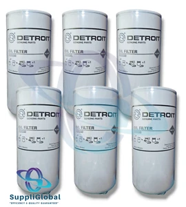 23530573 Oil filter Original Detroit Replaces P552100 LF3620 B495 (Pack of 6) - Picture 1 of 4