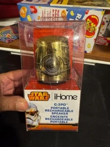 TOTALMENTE NUEVO iHome Star Wars C-3PO Altavoz Portátil RECARGABLE LI-M89CP FX - Imagen 1 de 2