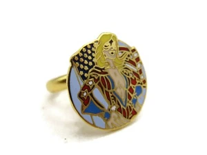 AC Comics Miss Victory Ring Vintage Beautiful Design - Picture 1 of 4