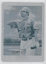 2009 Upper Deck Goodwin Champions Printing Plate Cyan 1/1 Joey Votto #145 4f5
