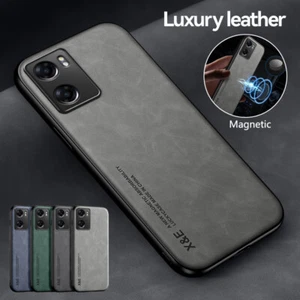 For Oppo A57 A60 A58 A78 A98 5G A17 Magnetic Leather Hybrid Soft TPU Case Cover - Picture 1 of 27