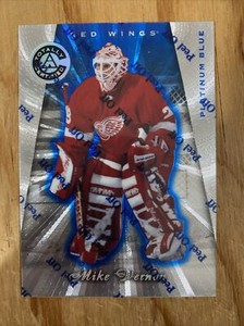 1997-98 Pinnacle Totally Certified Platinum Blue #0164/2599 #8 Mike Vernon