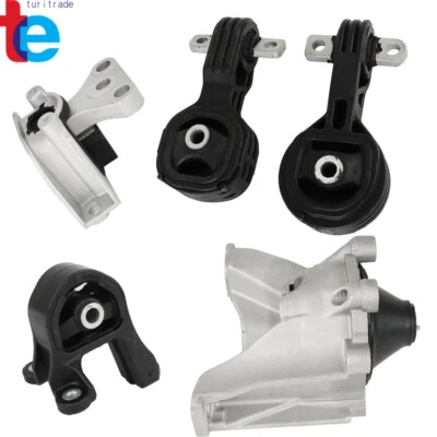For 2007-2011 Honda CR-V 2.4L 4WD 5pcs Engine Motor & Trans Mount Set - Image 1 of 4