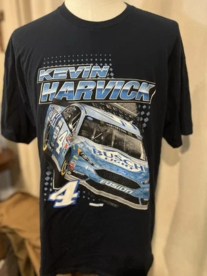 Camiseta NASCAR Kevin Harvick Stuart-Hass Racing Azul Marino XL Foto 1 de 4