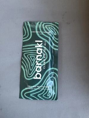  Barnakl Ceiling Fan Filters Coconut Shell Carbon 3 Filters Per Pack New - Image 1 of 2