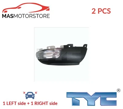 INDICATOR LIGHT BLINKER LAMP PAIR EXTERIOR MIRROR TYC 332-0049-3 2PCS I NEW - Image 1 of 4