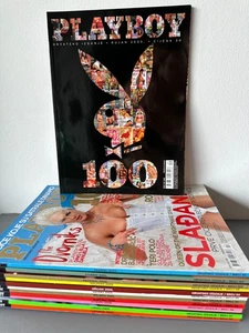 Lot of 12 Playboy Croatia Vintage Magazines Complete Year 2005 with Centerfolds - Picture 1 of 24