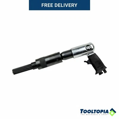 SIP Air Needle Scaler Pistol Grip Pneumatic Paint, Weld & Rust Remover 06781 - Image 1 of 4