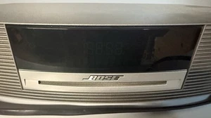 Bose Wave Music System CD Player AM/FM Radio Titanium Silver/ No Remote - Picture 1 of 4