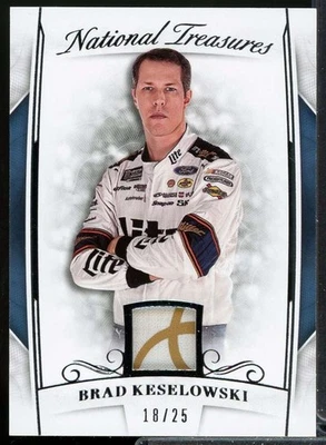 Brad Keselowski Card 2017 Panini National Treasures #4  - Image 1 of 2