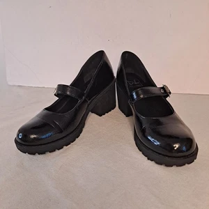 Dirty Laundry Lita Jane Mary Jane Damenschuhe schwarz Lackleder Größe 8 - Bild 1 von 10