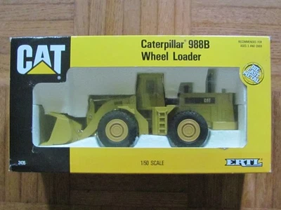 1990 Collector Edition ERTL CAT 988-B Wheel Loader 1:50 Diecast Model - Image 1 of 4